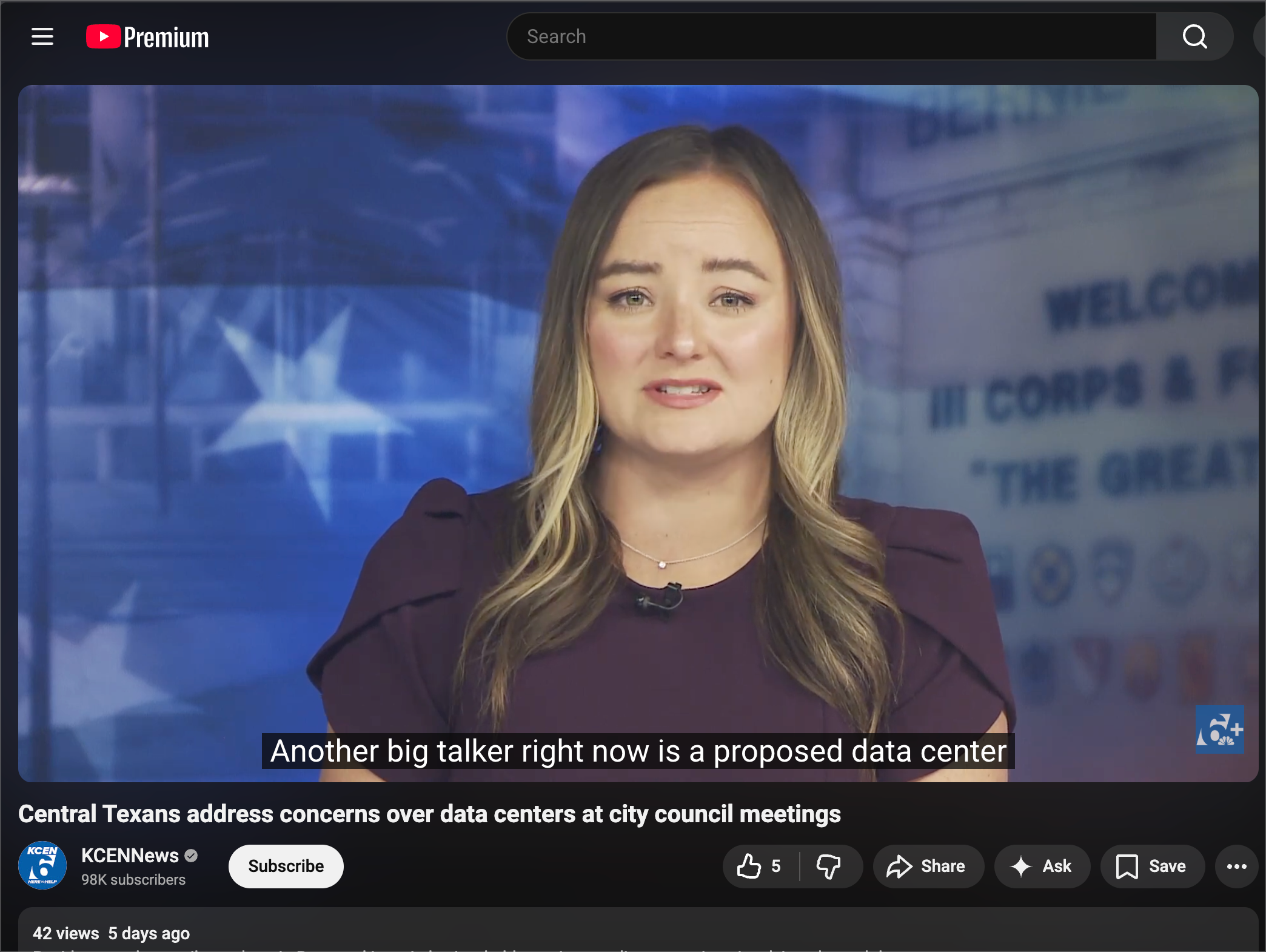 Central Texans address concerns over data centers at city council meetings
